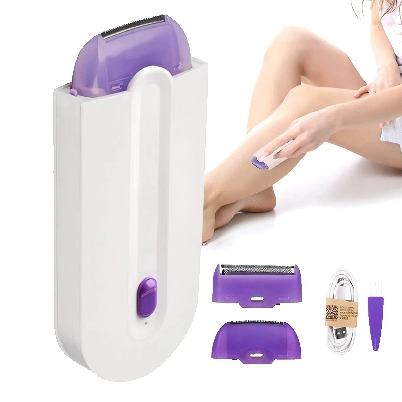 2 в 1 Электрический эпилятор Для женщин безболезненного удаления волос тач