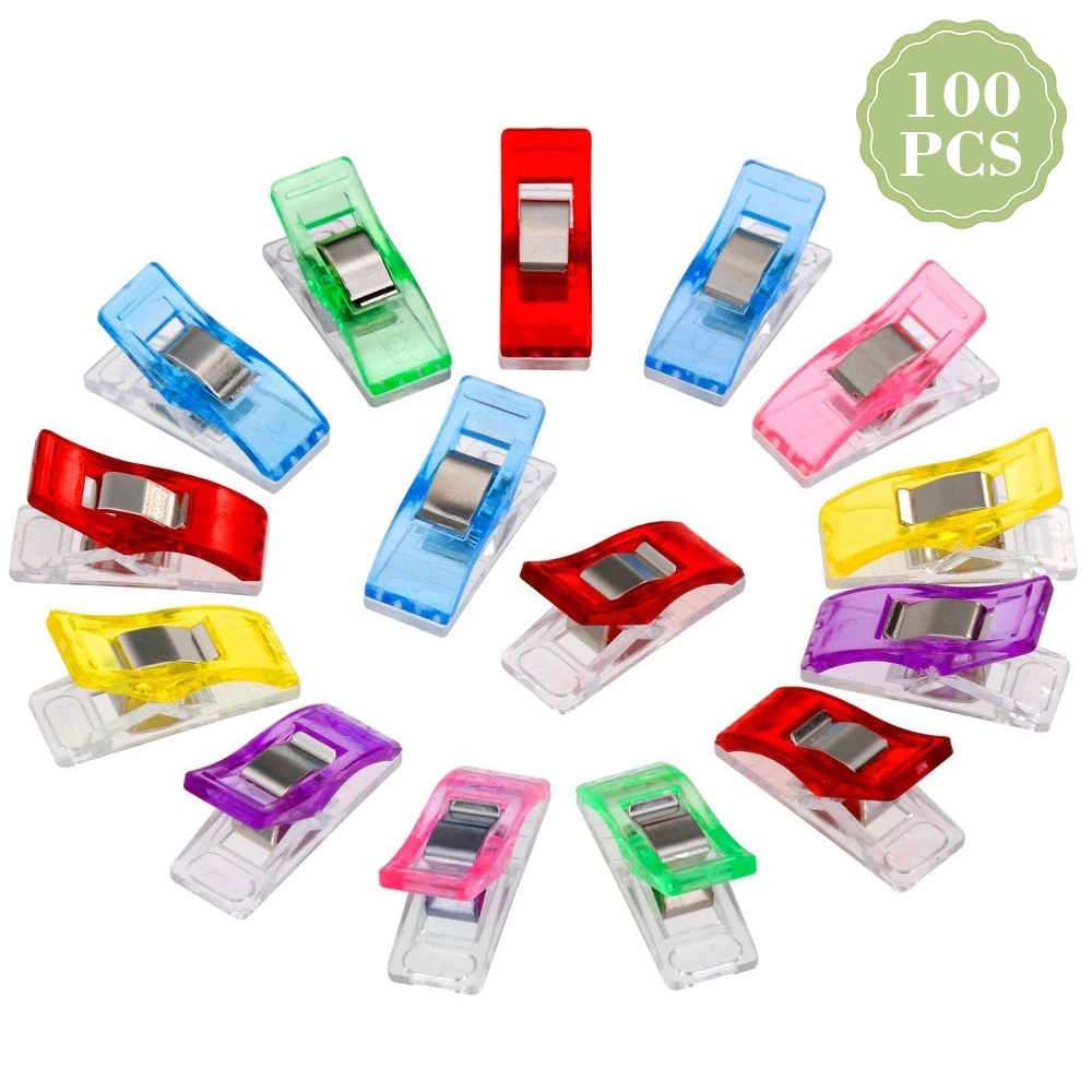 Швейные зажимы лоскутное ремесло ткань разноцветный держатель Рождество