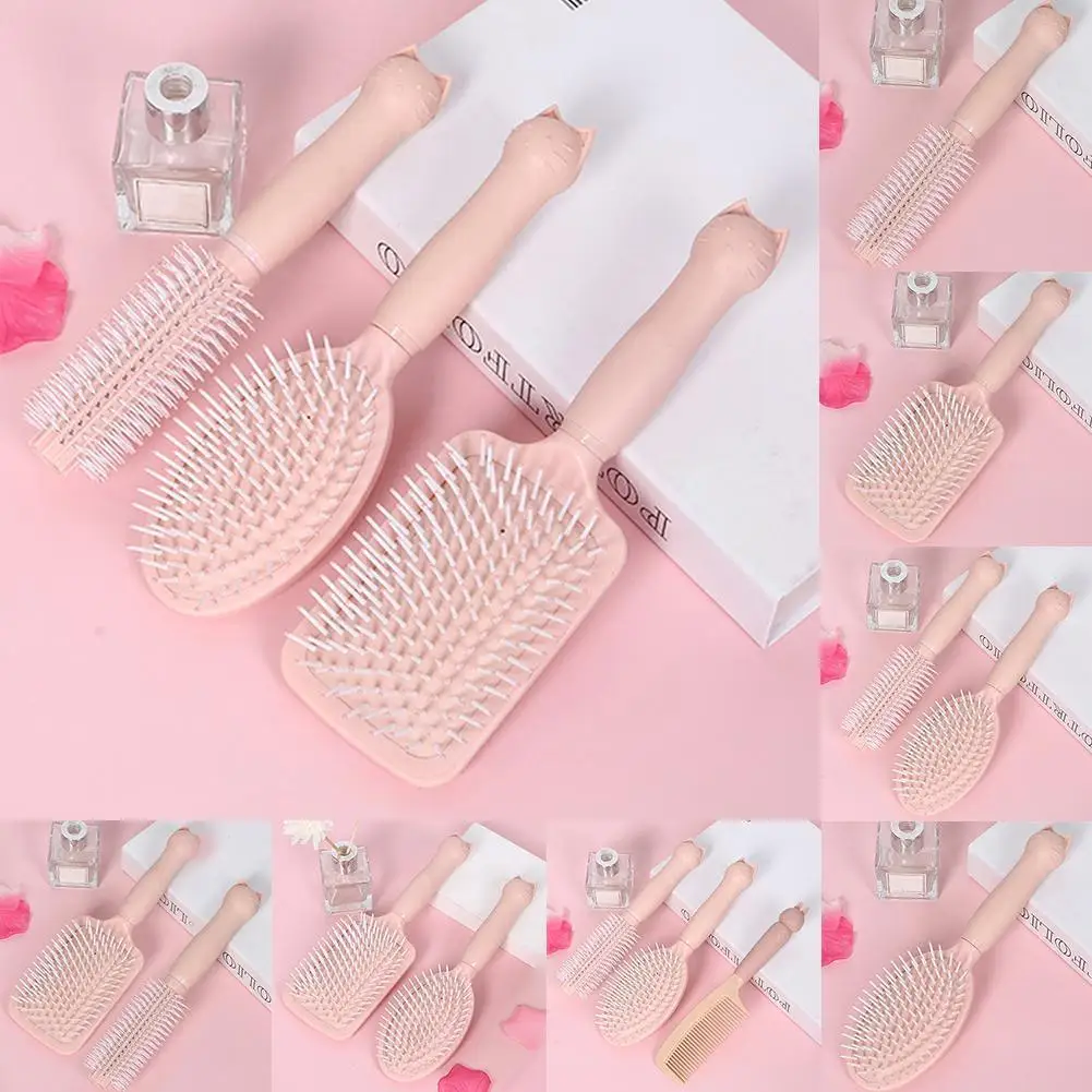 

Airbag Cushion Comb Set Wet Curly Detangle Hair Brush Hair Hairbrush Styling Comb Tools Massage Scalp Hairdressing Airbag A2Z9