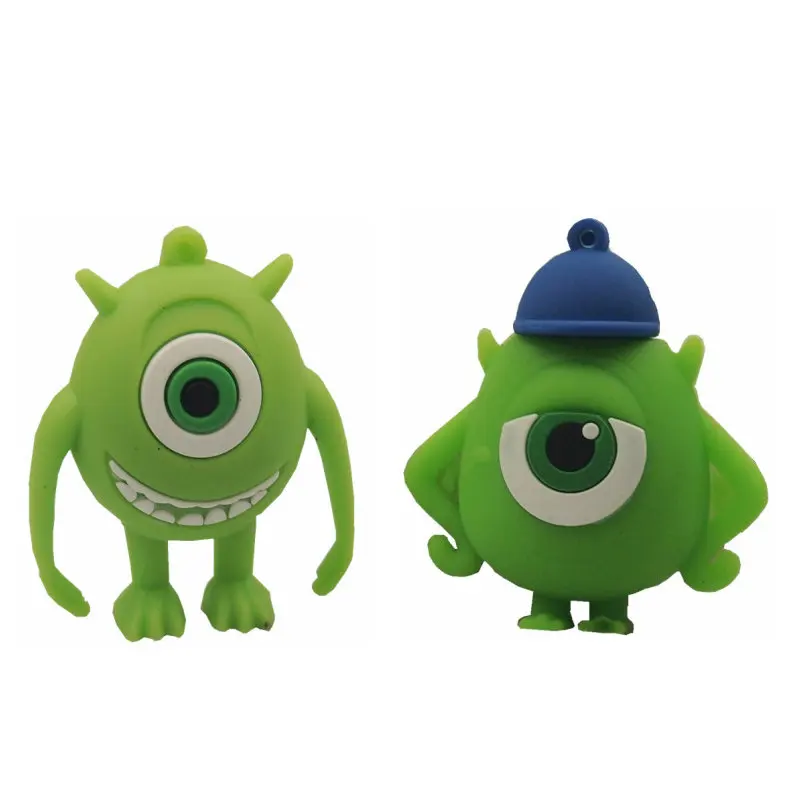 Одноглазый микрофон флешдрайв Университет Монстров usb флэш 64 Гб Флешка 32 карта