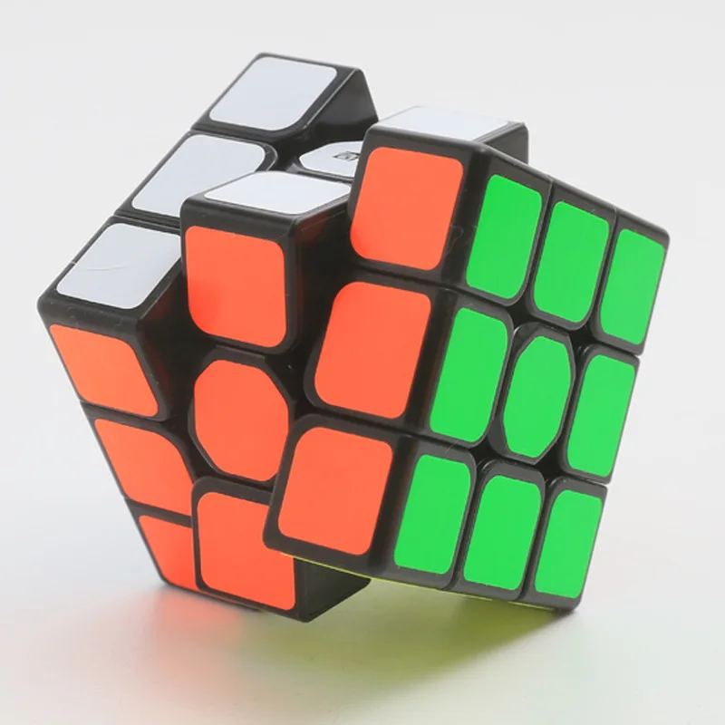 1 шт. Классические игрушки 3x3x3 ABS стикер блок высокое качество скорость разноцветный волшебный куб обучающие и образовательные головоломки Cubo Magico игрушки
