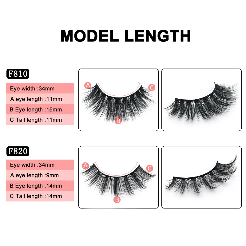 5 пар 3D искусственные ресницы из меха норки мягкие накладные ручной работы для