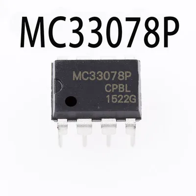 

10 шт. MC33078P DIP8 MC33078 DIP-8 33078P DIP