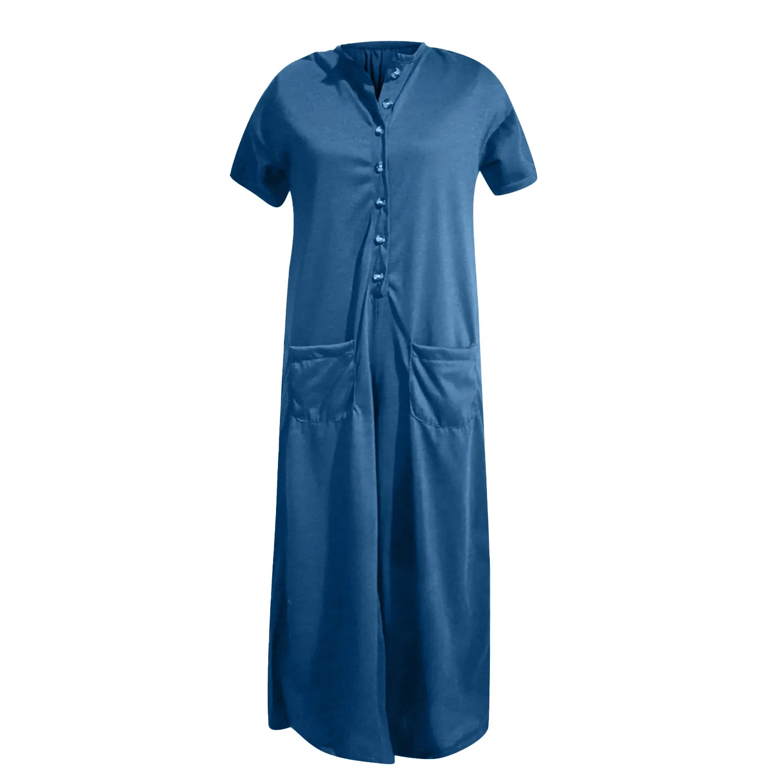 

Women Jumpsuit Sollid Loose Casual Romper Beach Style Bottoms Jumpsuits Slim Pocket Elegant Woman Jumpsuits Overalls Rompers