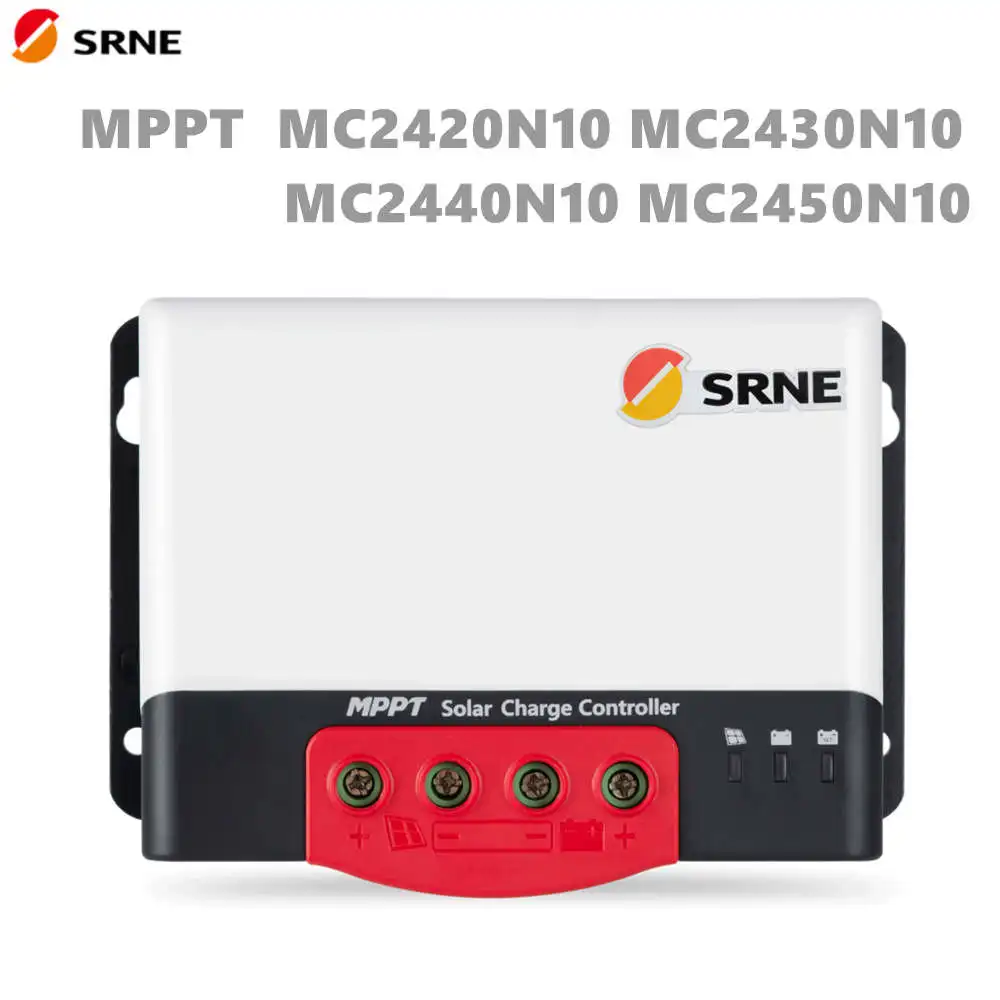 Регулятор заряда солнечной батареи SRNE MC MPPT 20a 30A 40A 50A 12 В/24 В автоматический макс. 100