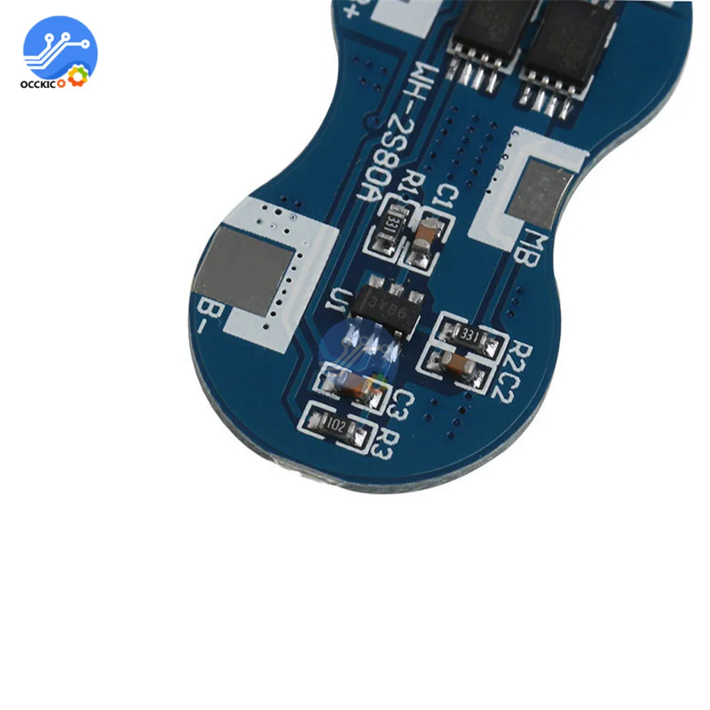 BMS 2S 4A 7 4 V 18650 Защитная плата зарядного устройства для литиевой батареи Smart PCB