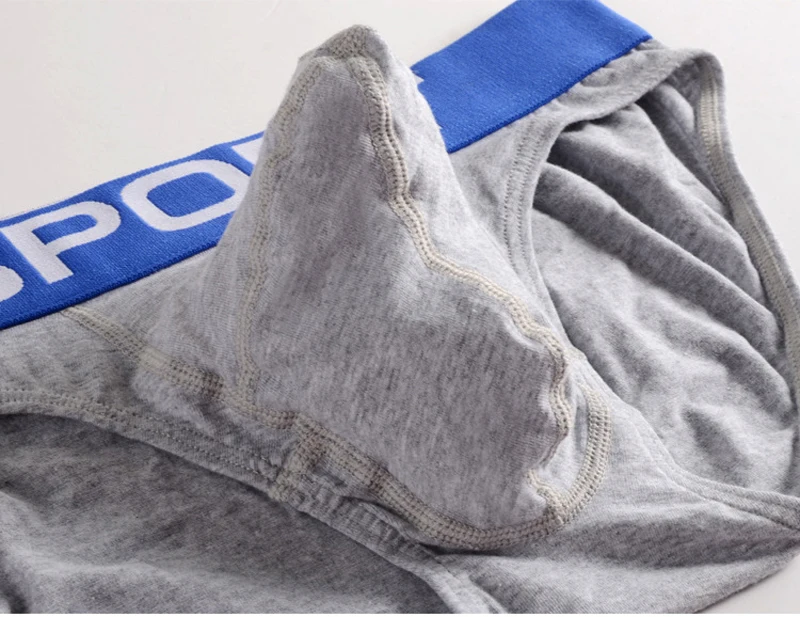 

Mens Boxer Shorts Sexy Comfortable Slip Youth Underwear U Convex Pouch Breathable Elephant Nose Briefs Cotton Wide Waistband