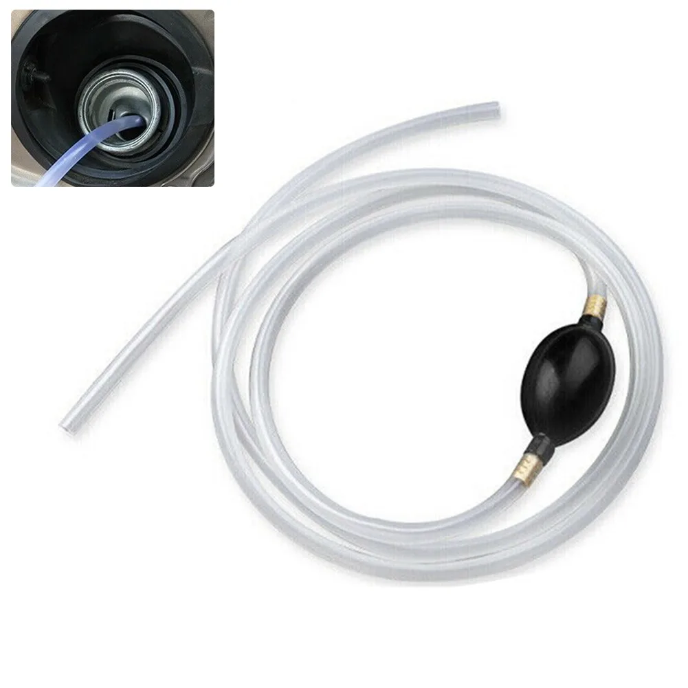 

Oil Sucker Car Manual Fuel Tank Suction Hose Oil Pump Anti-static PVC Pipe Siphon Gasoline Diesel Liquid Oil Transfer Hand Pump