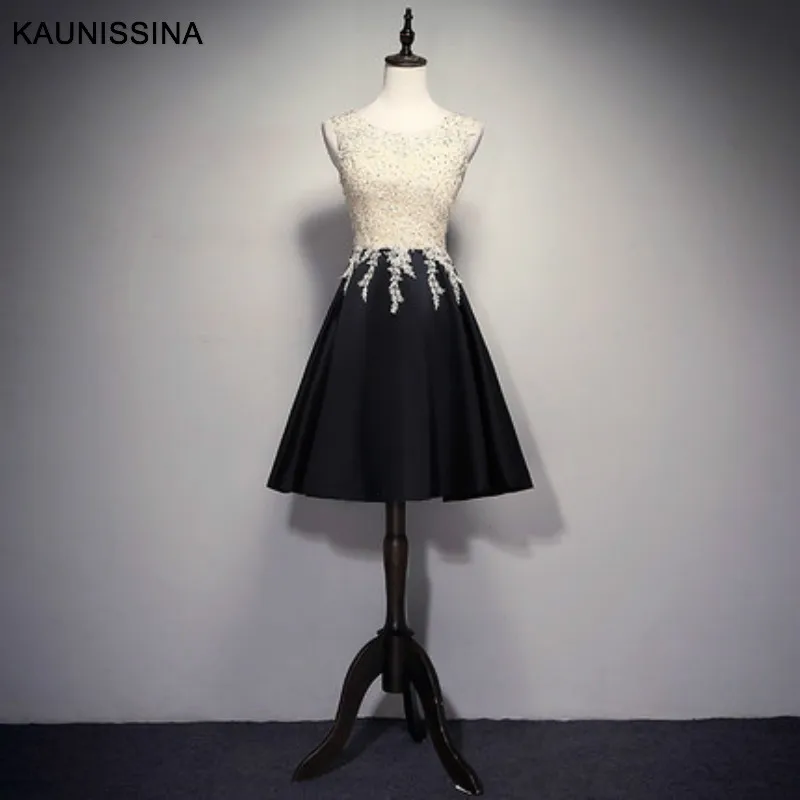KAUNISSINA, женское вечернее платье для церемонии, длинное платье, круглый вырез, кружево, атлас, бисер, длина до пола, платье для выпускного вечера, настоящая фотография, Vestido