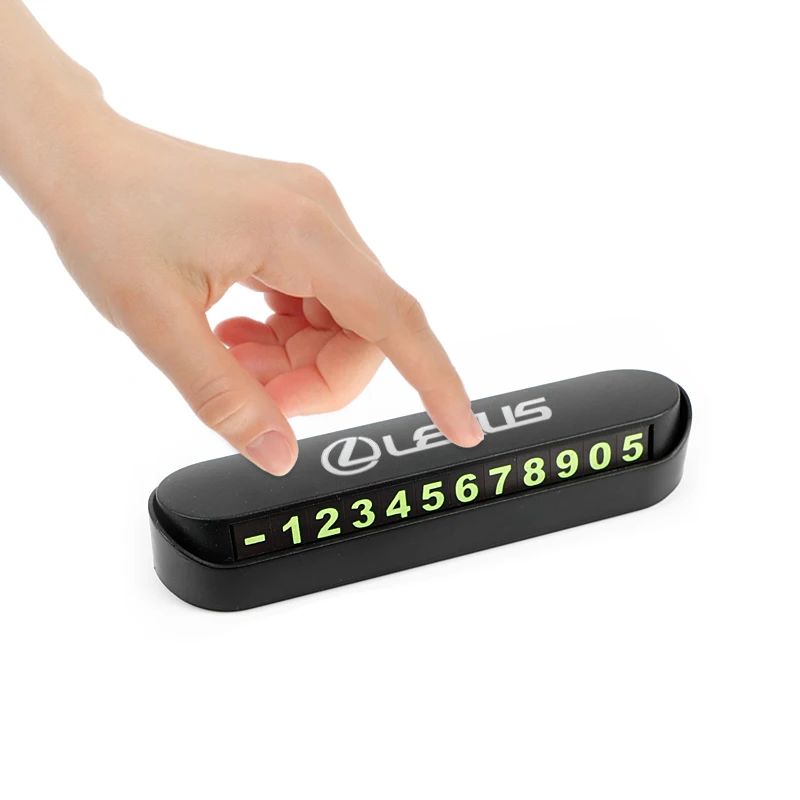 Парковочная табличка с номером для автомобилей светящаяся парковочная телефона