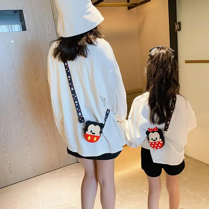 Сумки с мультипликационным рисунком Диснея портативные школьные ранцы на плечо