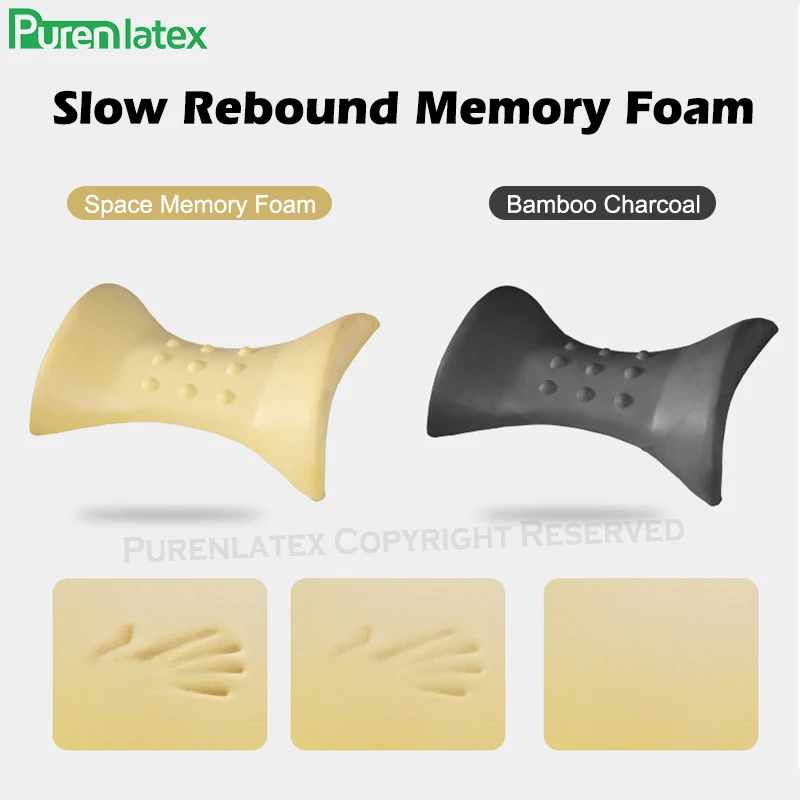 Ортопедические подушки PurenLatex постельное белье из пены с эффектом памяти