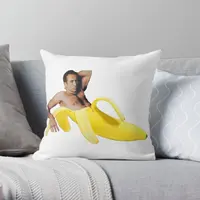 Чехол-Наволочка для подушки с рисунком Николаса Кейджа в банане