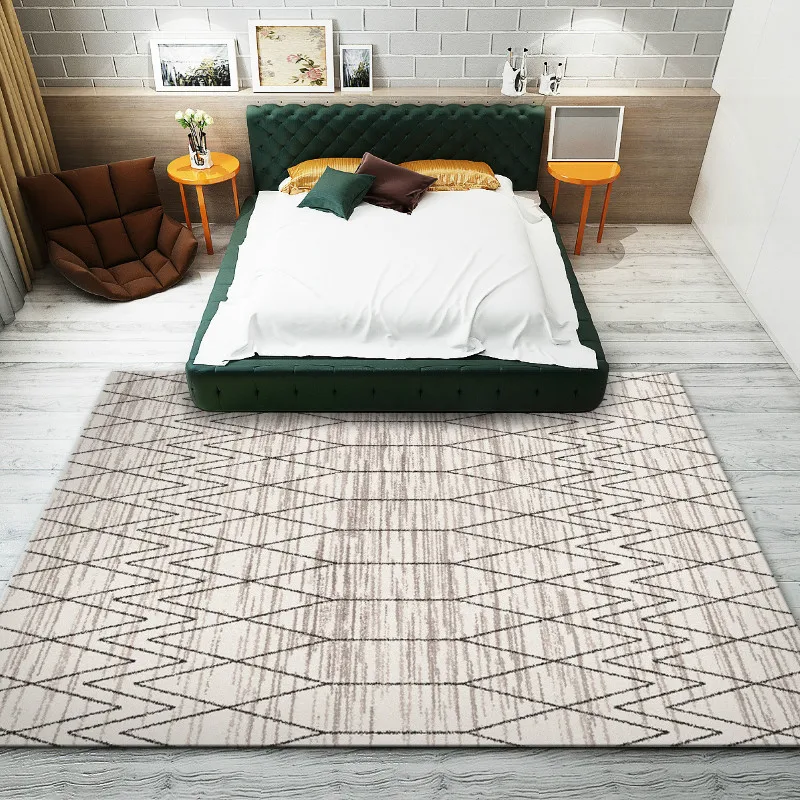 Плетеный Ковер из хлопка и льна с кисточками напольный коврик женское