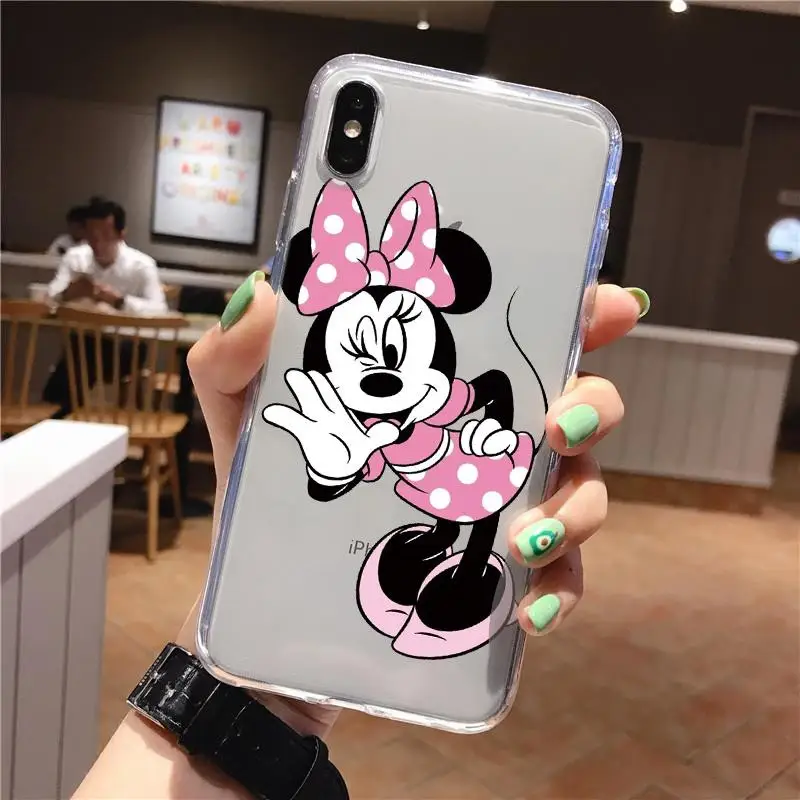 minizbs Милый мультяшный мягкий чехол из ТПУ s для iPhone XR для iPhone X XS Max 5 5S S SE 4 4S 8 7 5C 6 6S Plus 11 Pro Max чехол Fundas - Color: minizbs