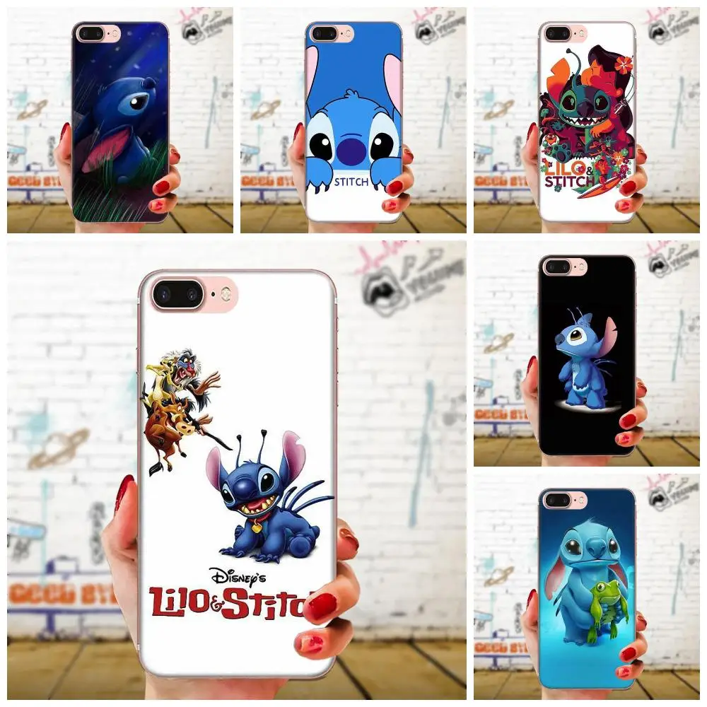 Мягкий чехол для мобильного телефона крышки корпуса &quotЛило и Стич&quot sony Xperia Z