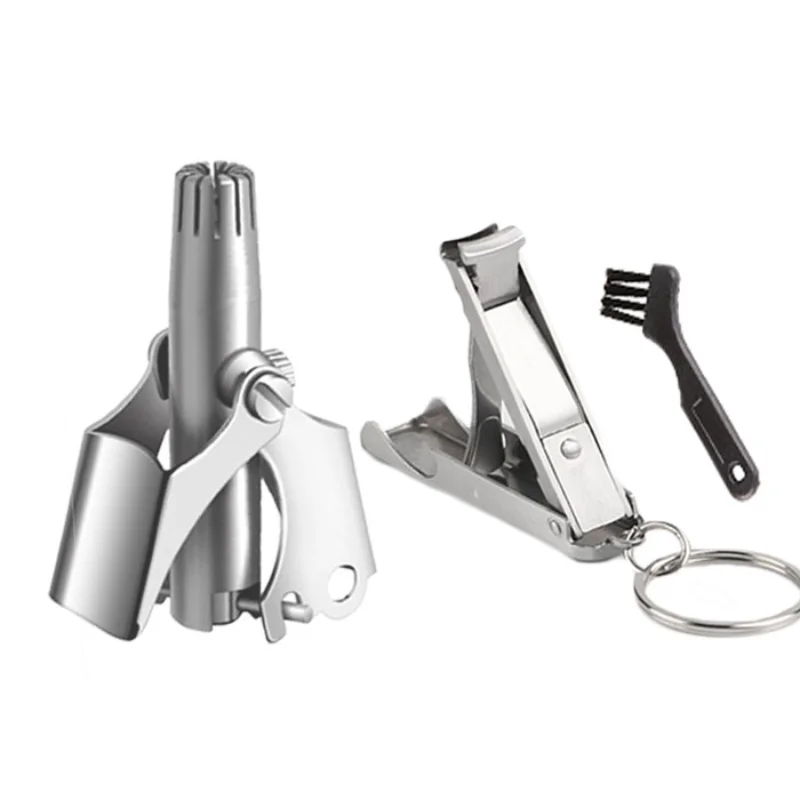 

Машинка для удаления волос в носу ухо Портативный вибрисс лезвие ручное Rhinothrix резак Носа носа бритва триммер моющаяся траги ножницы