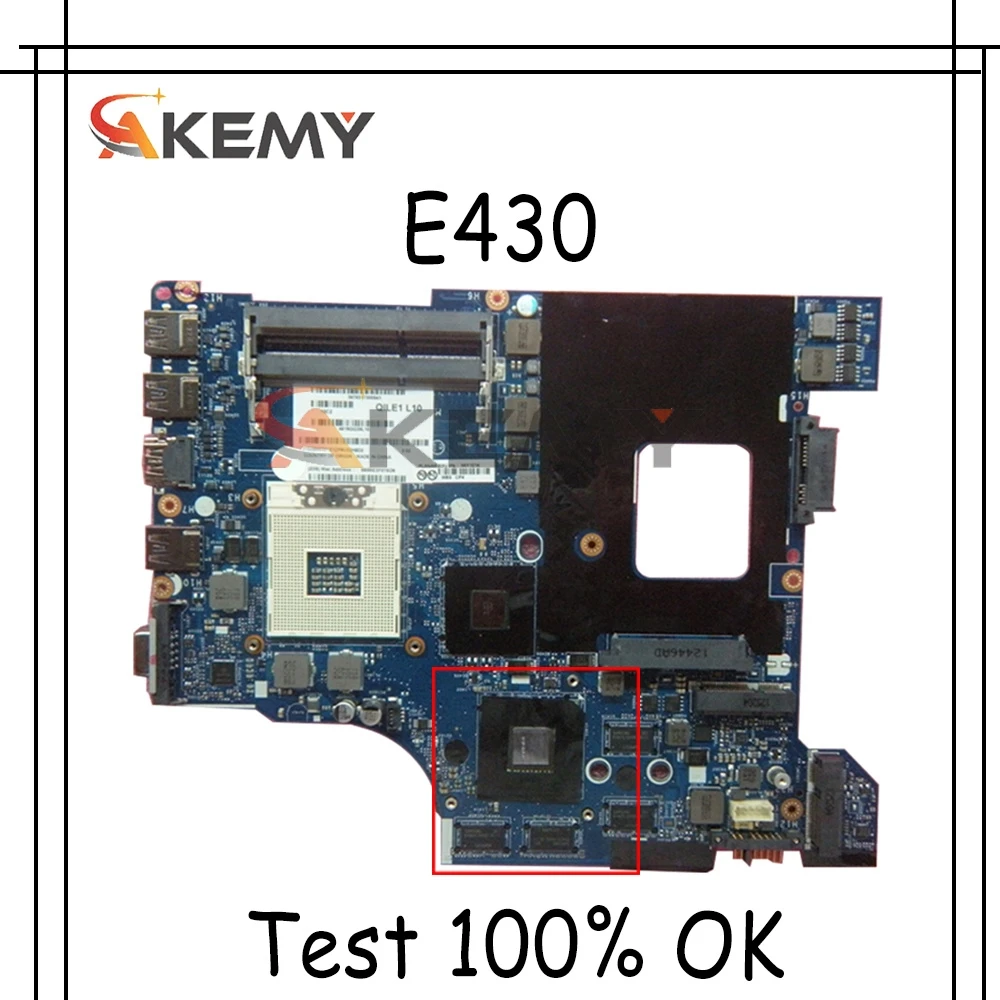 

04Y1214 04W4018 04Y1168 для LENOVO Thinkpad E430 E430C QILE1 LA-8131P SLJ8C N13P-GLR-A1, материнская плата ноутбука PGA989