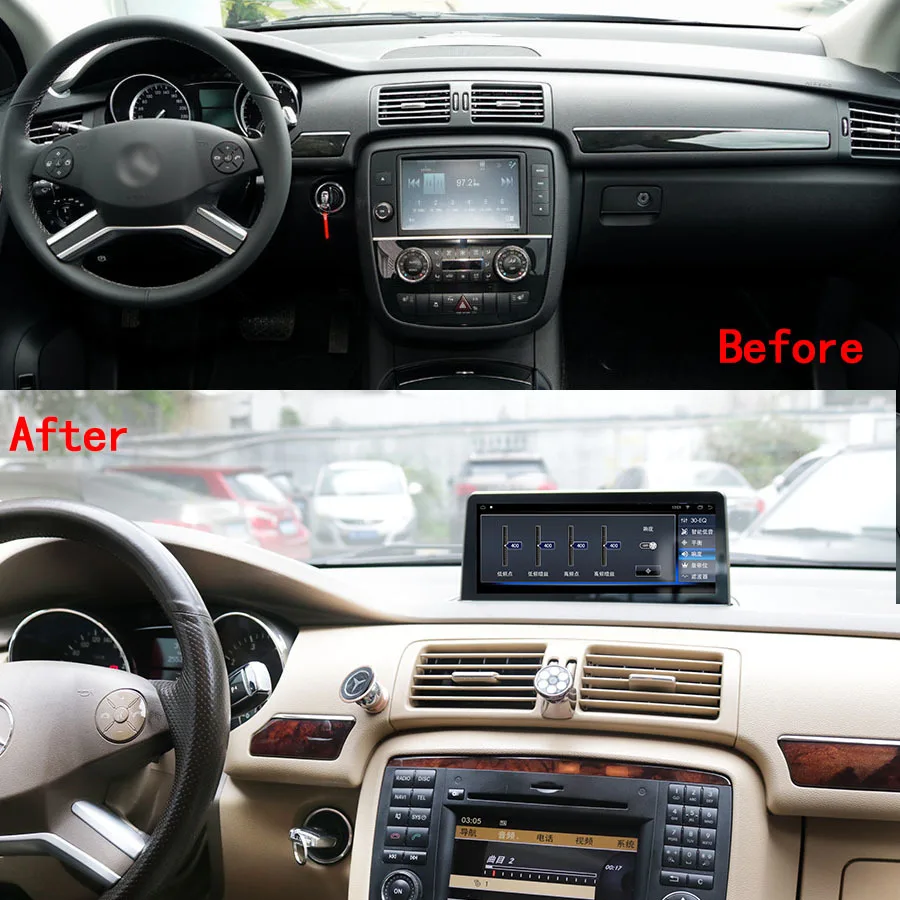 Автомагнитола 2 Din Android 11 для Mercedes Benz R-Class W251 V251R63 R280 R320 2005-2017 GPS Wi-Fi навигация |
