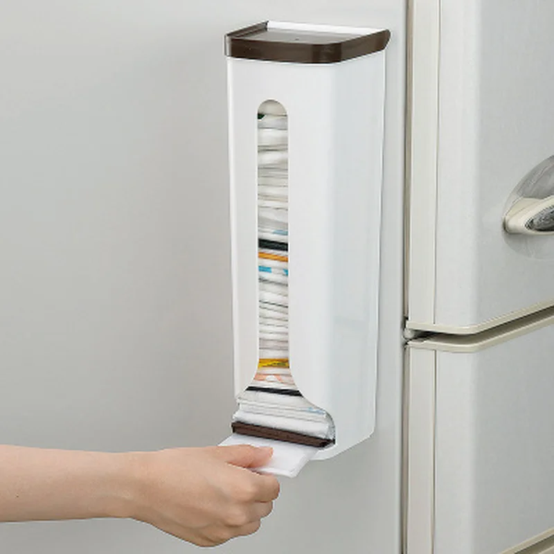 Настенная прямоугольная коробка для хранения мусора портативная большая