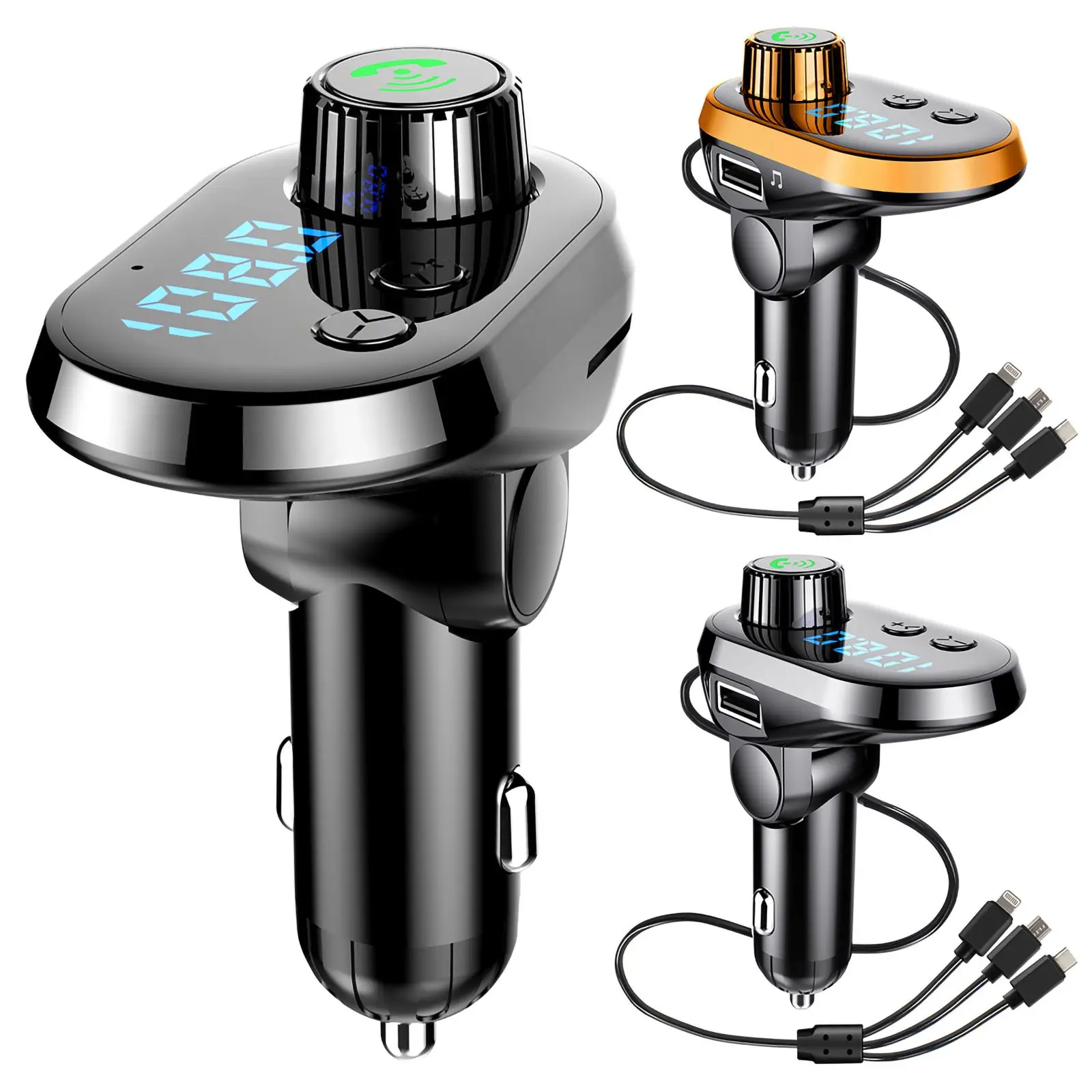 

Автомобильный комплект FM-передатчика BT mp3-плеер с 3 портами 3,1 а автомобильное зарядное устройство для зарядки стартовые системы