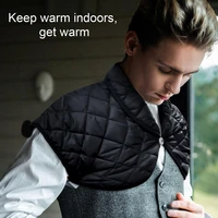 usb heating shawl vest warm heated neck shoulder protector clothes scarf pain relief therapy heater short waistcoat for necks