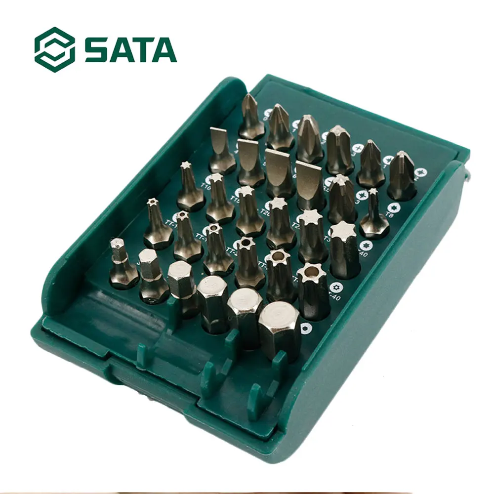 Набор ручных инструментов для ремонта дома SATA 30 шт. 1/4 &quotд р набор 09331|Отвертка| |