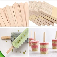 50pcspack wood ice cream sticks popsicle stick kids crafts diy handmade making crafts baby shower kids gift 9 3x1cm
