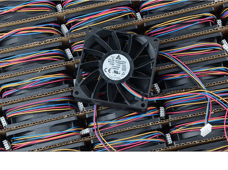 48v вентилятор FFB0848GH DELTA 8025 48V 0.23A 8CM PMW шарикоподшипник охлаждающий