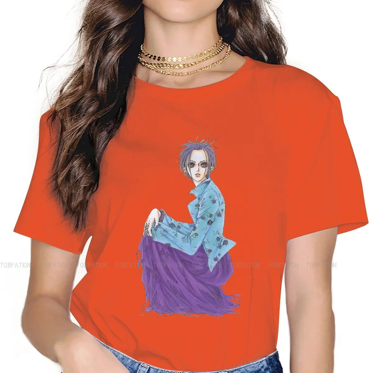 

Osaki Anime Classic Special TShirt for Girl Nana Osaki Animated Fantasy Adventure 4XL New Design Gift Idea T Shirt