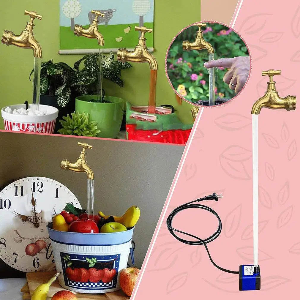 

Invisible Faucet Floating Faucet Water Fountain Kits Invisible Flowing Spout Watering Can Flowing Spout Watering Can Fountain