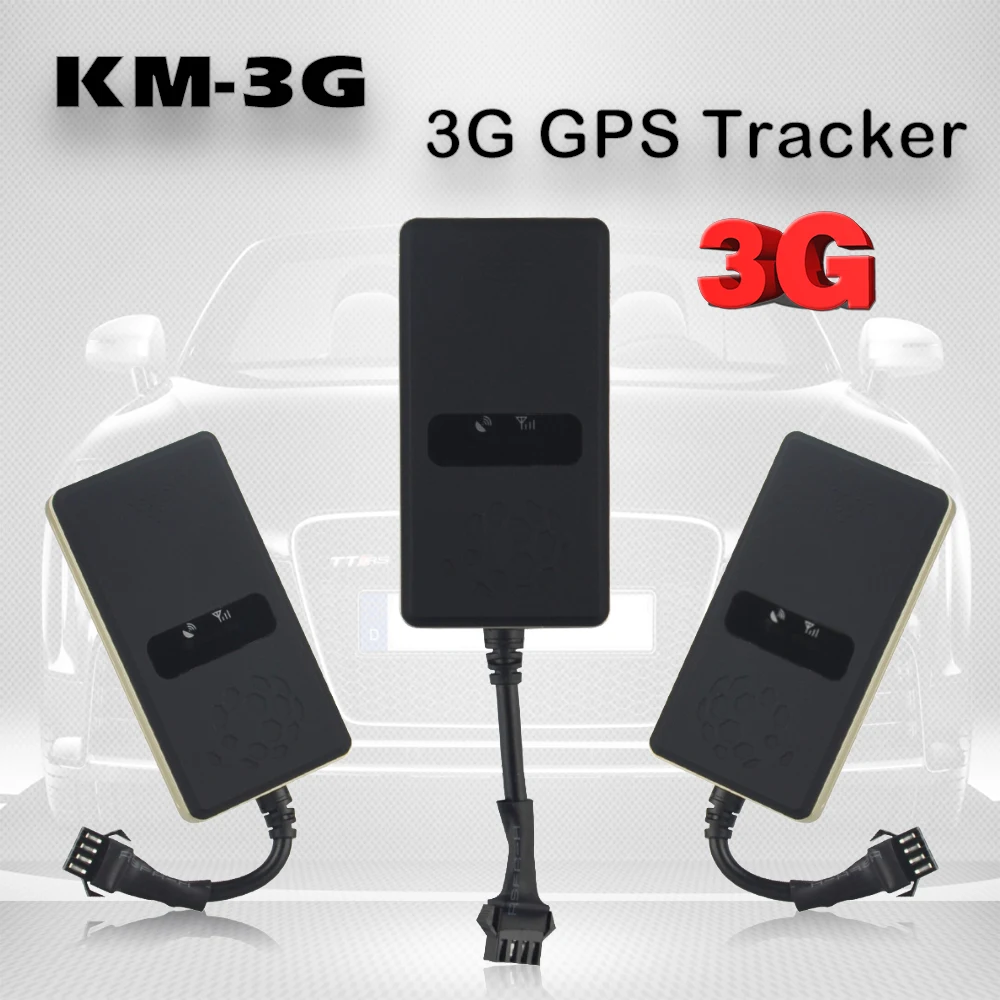 Автомобильный GPS трекер 3G WCDMA KM отслеживание в реальном времени автомобильный