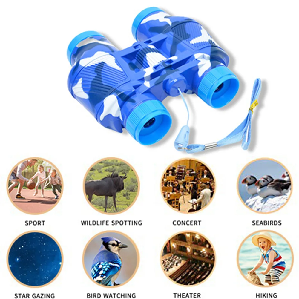 Детский игрушечный телескоп комплект пластиковый бинокль компас игрушка для