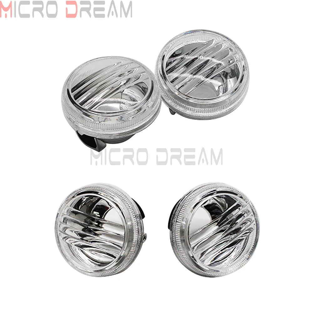 4pcs Clear Turn Signals Lense for Suzuki Boulevard M109R C109R C1800R M50 C90 Front &amp Rear Indicator Lens Cover Replacement | Автомобили