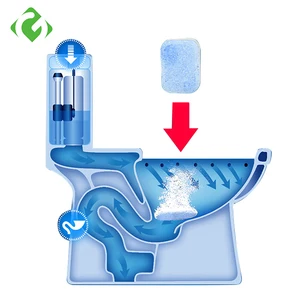 15 шт., таблетки-Дезодорант для туалета