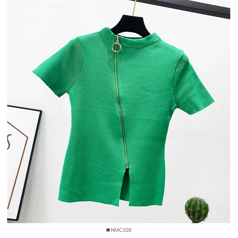 

2021 tees women clothe green Summer Fashion T Shirt Women Woman Tshirt