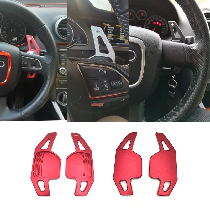 2 шт./лот автомобильный рычаг переключения передач на руль для Audi A3 A4 A4L A5 A6 A7 A8 Q3 Q5 Q7