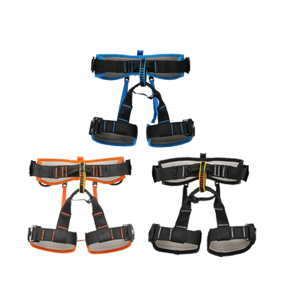 tree rock climbing harness outdoor sports safety belt mountaineering waist support protection belt survival rappelling equipment free global shipping
