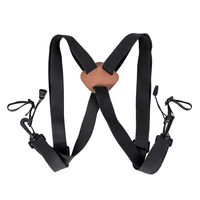 outdoor camera rangefinder hiking photographer x shaped quick release nylon ergonomic simple universal binocular harness strap
