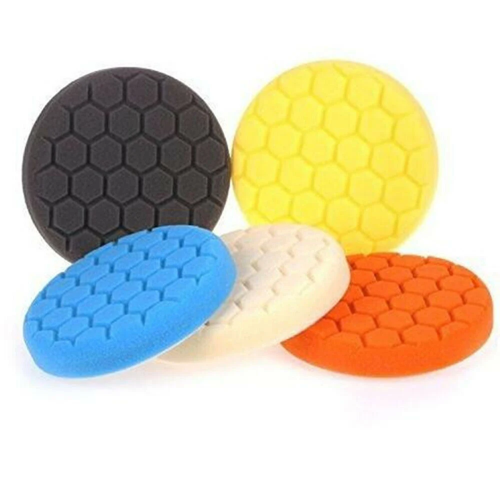 

5* High Quality 6inch Car Beauty Waxing Sponge Polishing Buffing Pad Auto Washing Tools