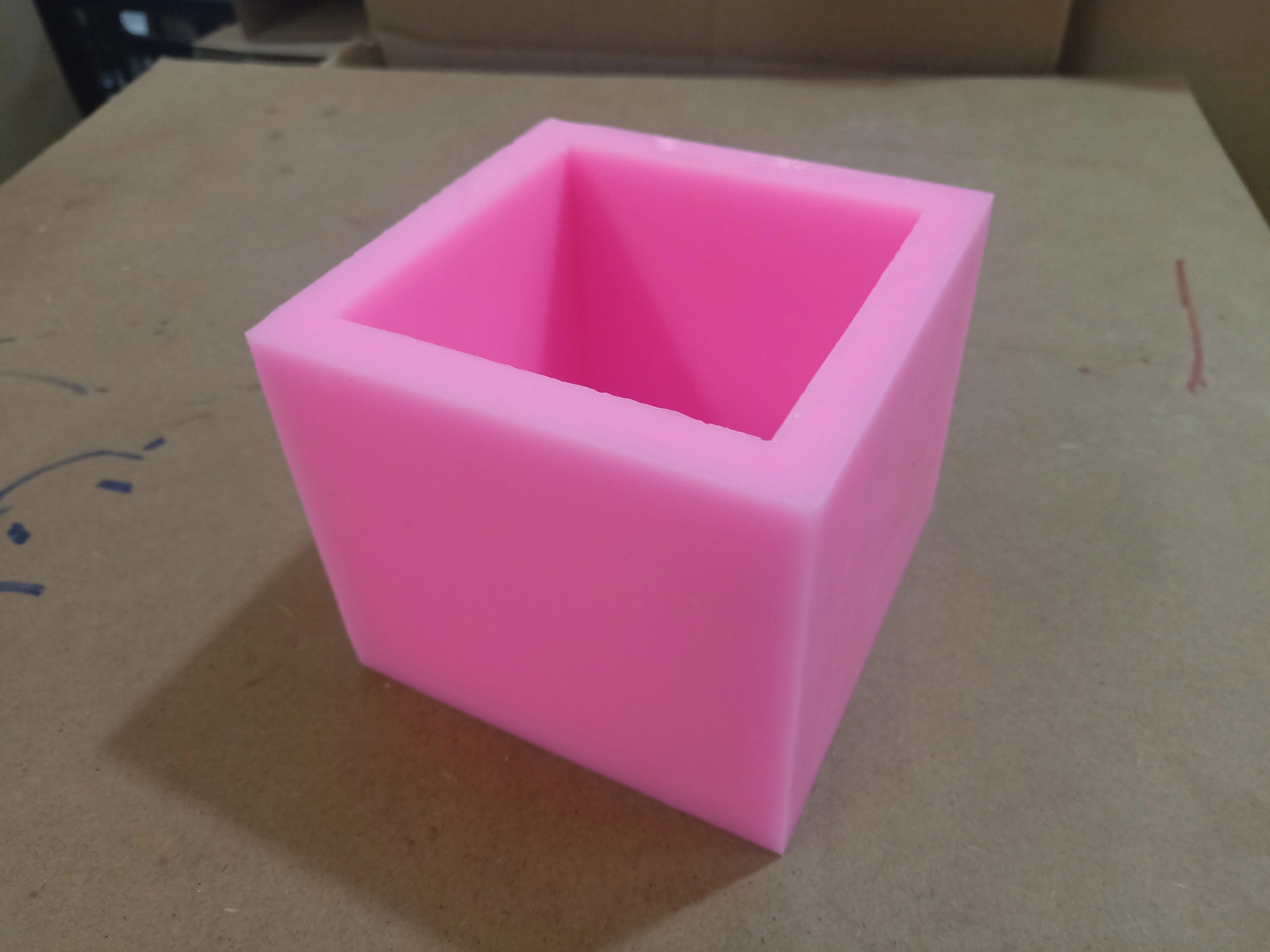 Под заказ квадратная силиконовая форма для мыла изготовления в виде бомбы | Дом и