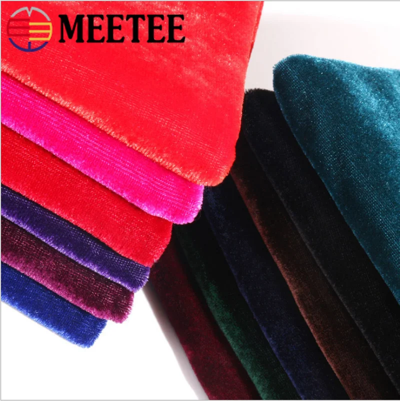 Meetee 1 м * 160 см Золотая Бархатная ткань толстая бархатная Сделай Сам занавеска фон
