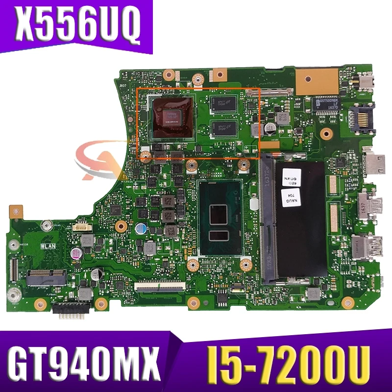 

X556UV Laptop motherboard for ASUS X556UQK X556UB X556UQ X556UJ X556UF X556U original mainboard 8GB-RAM I5-7200U GT940MX