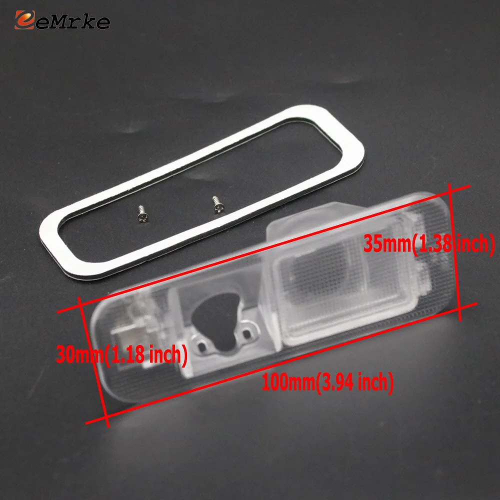 Кронштейн для автомобильной камеры EEMRKE сменный корпус подсветки номерного знака