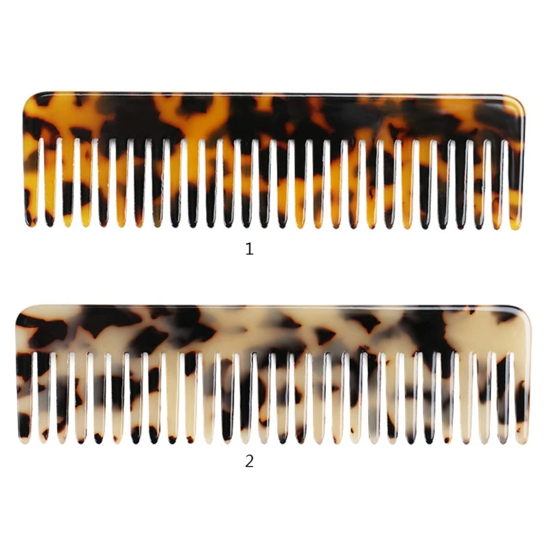 

Гребни для волос из ацетата, красочная расческа для волос, щетка для волос для женщин и девочек, инструмент для укладки волос
