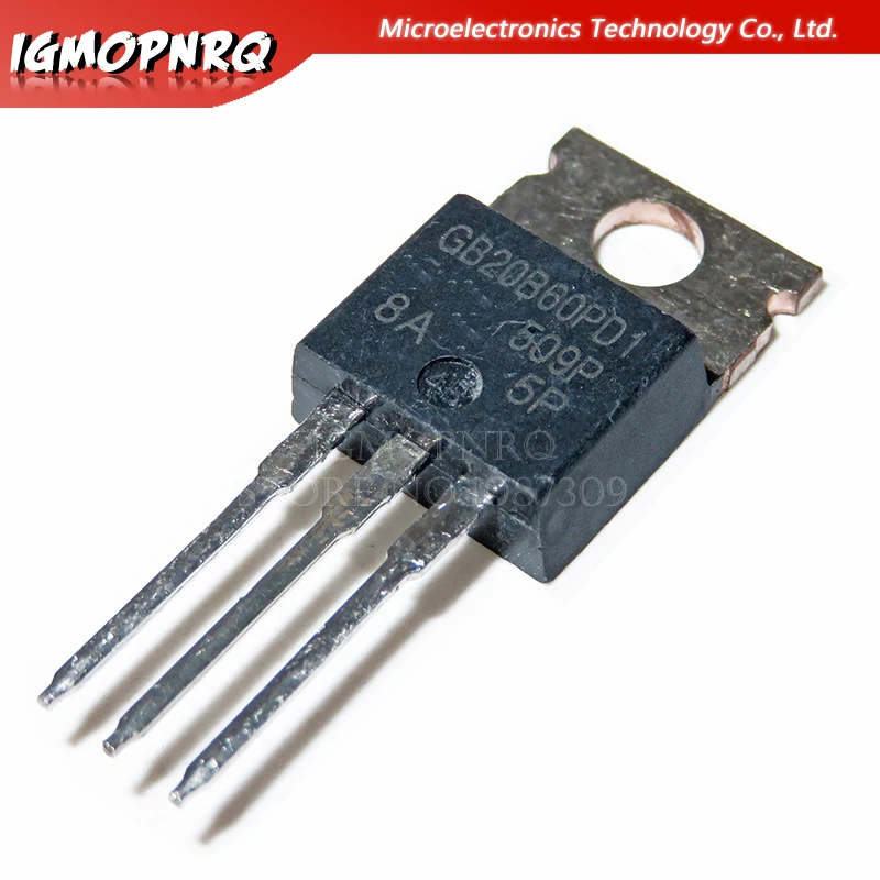 10 шт. IRGB20B60PD1 GB20B60PD1 IGBT новинка оригинал | Электронные компоненты и принадлежности