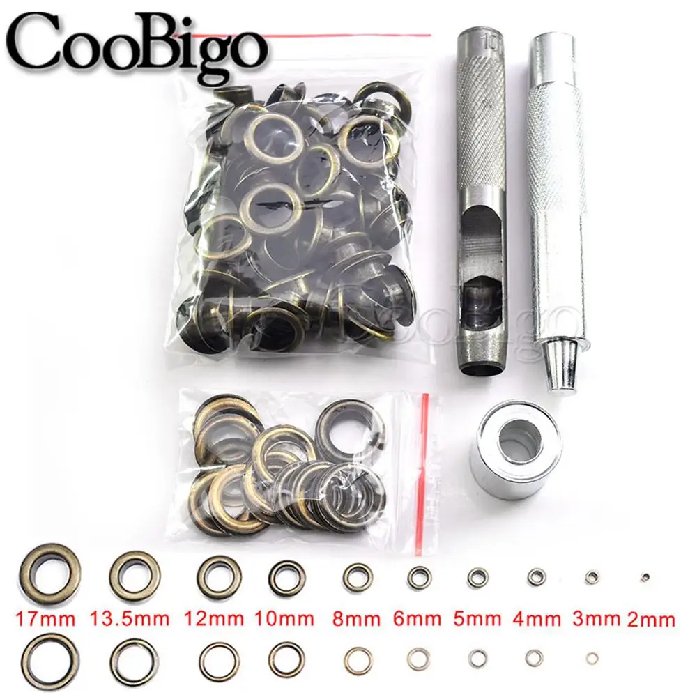 200 набор античных латунных пробойников и инструментов для штамповки 2 мм 17 ремня