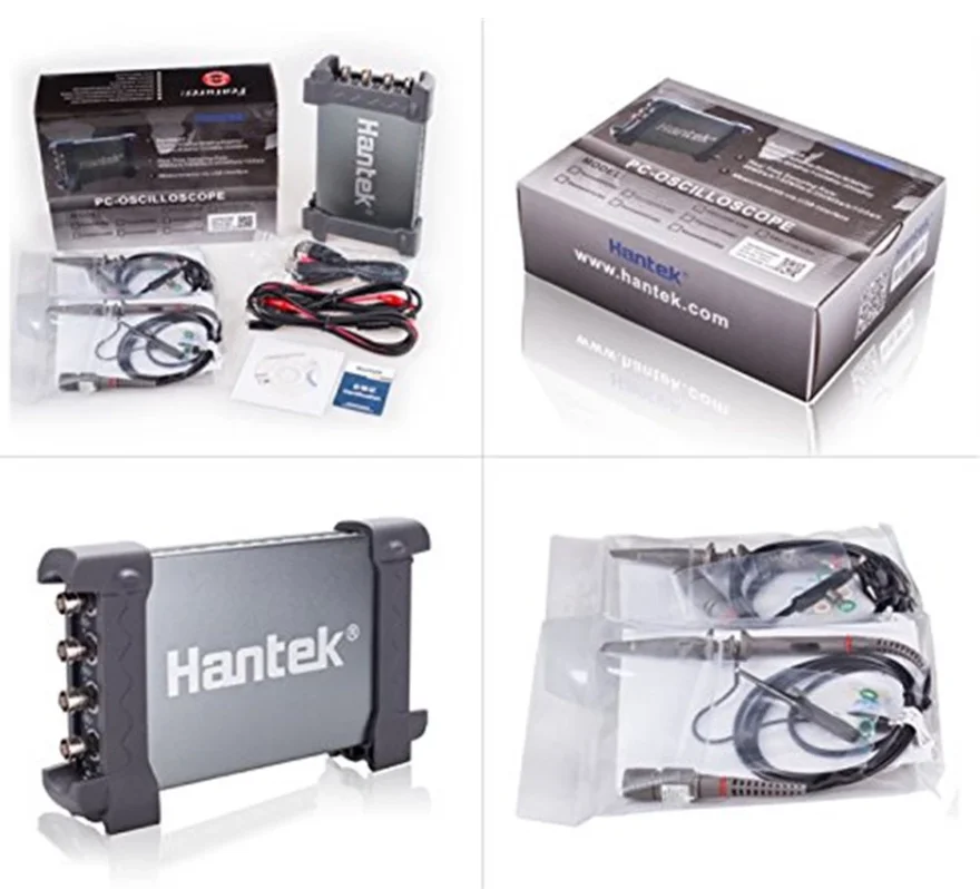 Новый осциллограф Hantek6104BD и функция произвольной формы генератора сигналов 100 МГц