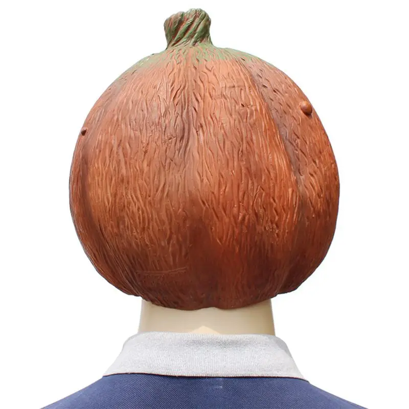 

Creepy Halloween Pumpkin Mask Novelty Festival Horror Party Props Head Masks