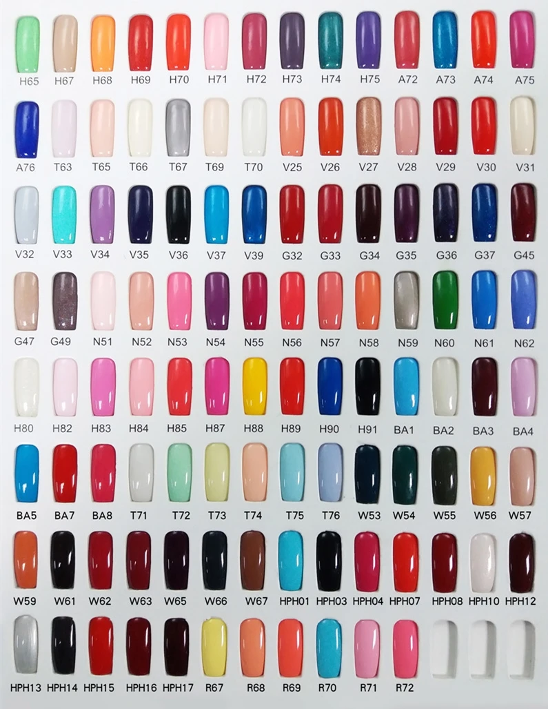 Гель-лак для ногтей профессиональный 276 цветов | Красота и здоровье